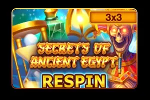 Secrets of Ancient Egypt Respin — tela do jogo
