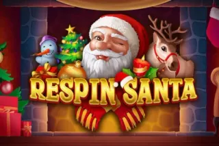 Respin Santa — tela do jogo