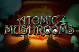 Atomic Mushrooms — tela do jogo