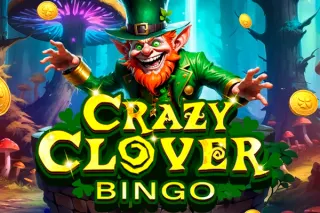 Crazy Clover Bingo — tela do jogo