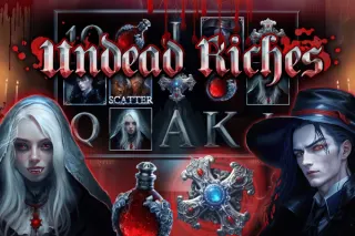 Undead Riches — tela do jogo