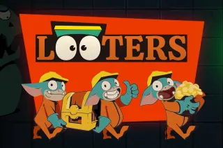 Looters — tela do jogo