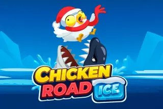 Chicken Road Ice — tela do jogo