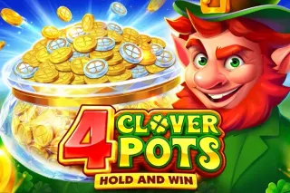4 Clover Pots — tela do jogo