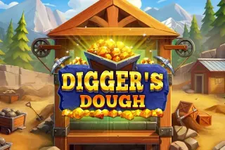 Digger's Dough — tela do jogo