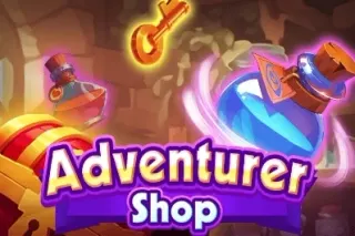 Adventurer Shop — tela do jogo